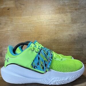 Under Armour Flow FUTR X Womens Size 10 Basketball Shoes Sneakers Green Camo